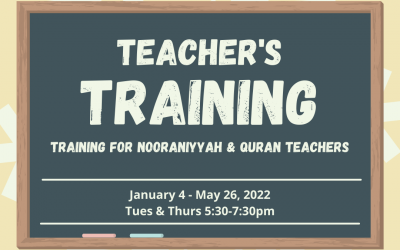 Training For Nooraniyyah & Quran Teachers