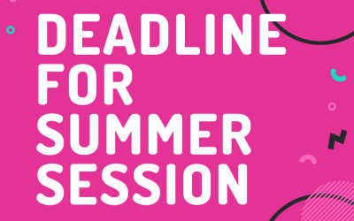 Deadline For Summer Session
