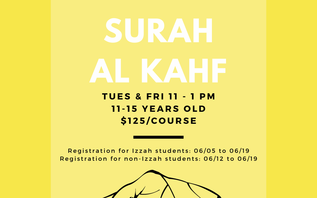 Surah Al Kahf Open For Registration